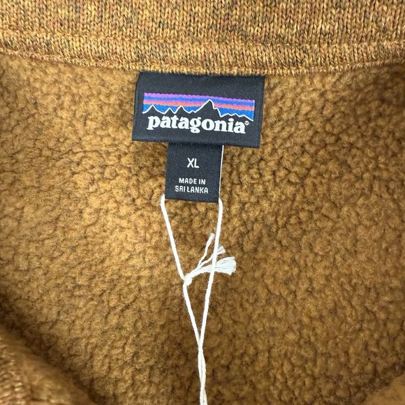 Patagonia Better Sweater Zippered Chore Jacket Womens XL Raptor Brown Fleece New - Picture 4 of 7